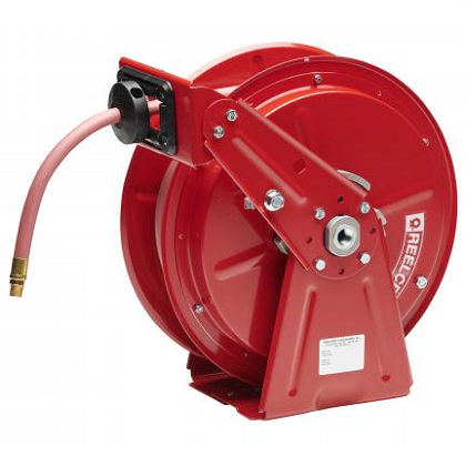 DP7650 OLP - 3/8" X 50' Ultimate Duty Dual Pedestal Hose Reel